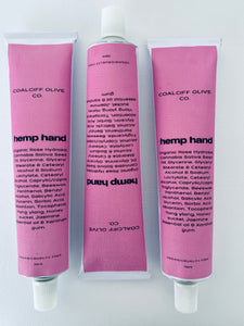 Hemp Hand Cream - Pink (Rose, Honeysuckle, Ylang Ylang & Jasmine)