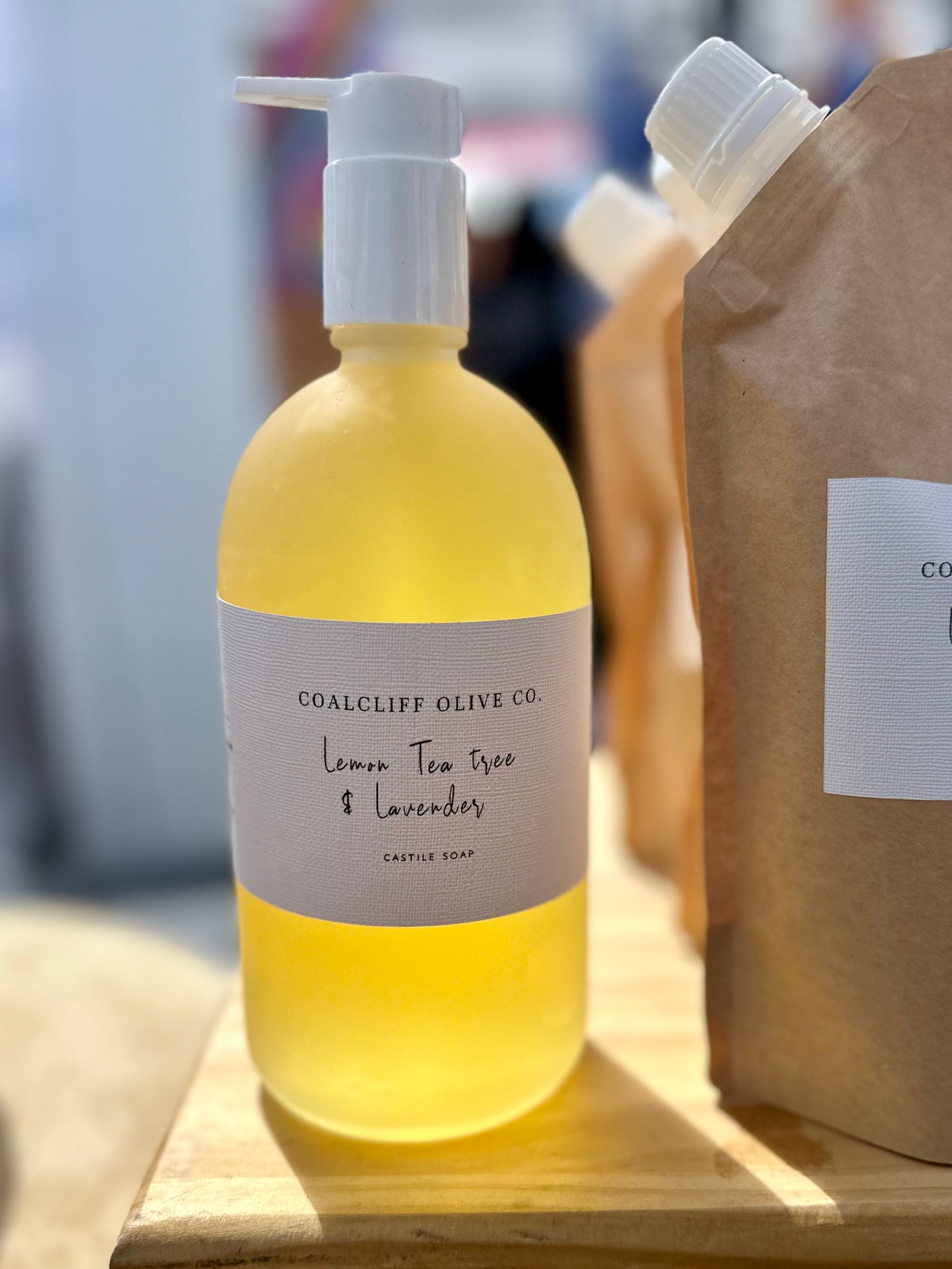Lemon Tea Tree + Lavender Castile soap