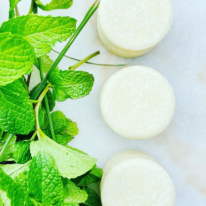 Solid Shampoo bar - Lemongrass & Peppermint