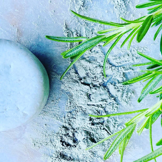 Solid Shampoo bar - Rosemary & French Green clay