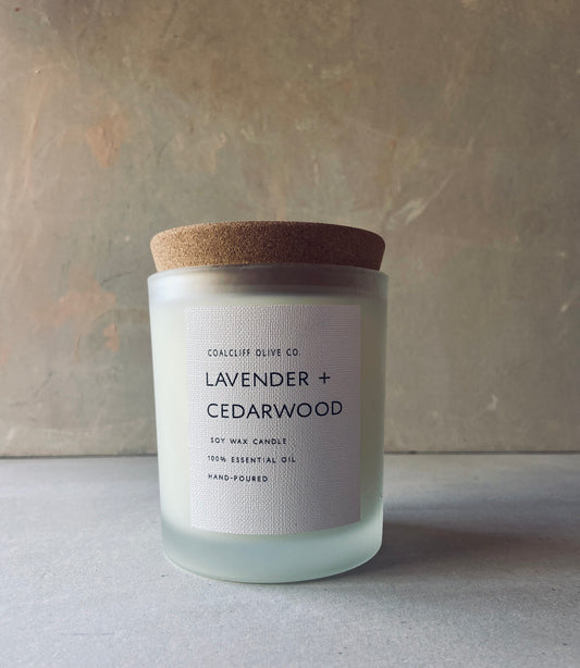 Lavender + Cedarwood Candle