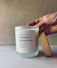 Load image into Gallery viewer, Lavender + Cedarwood Candle
