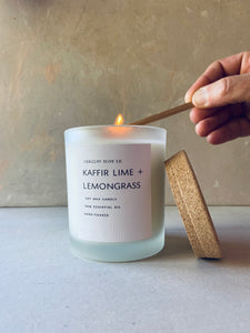 Kaffir Lime + Lemongrass Candle
