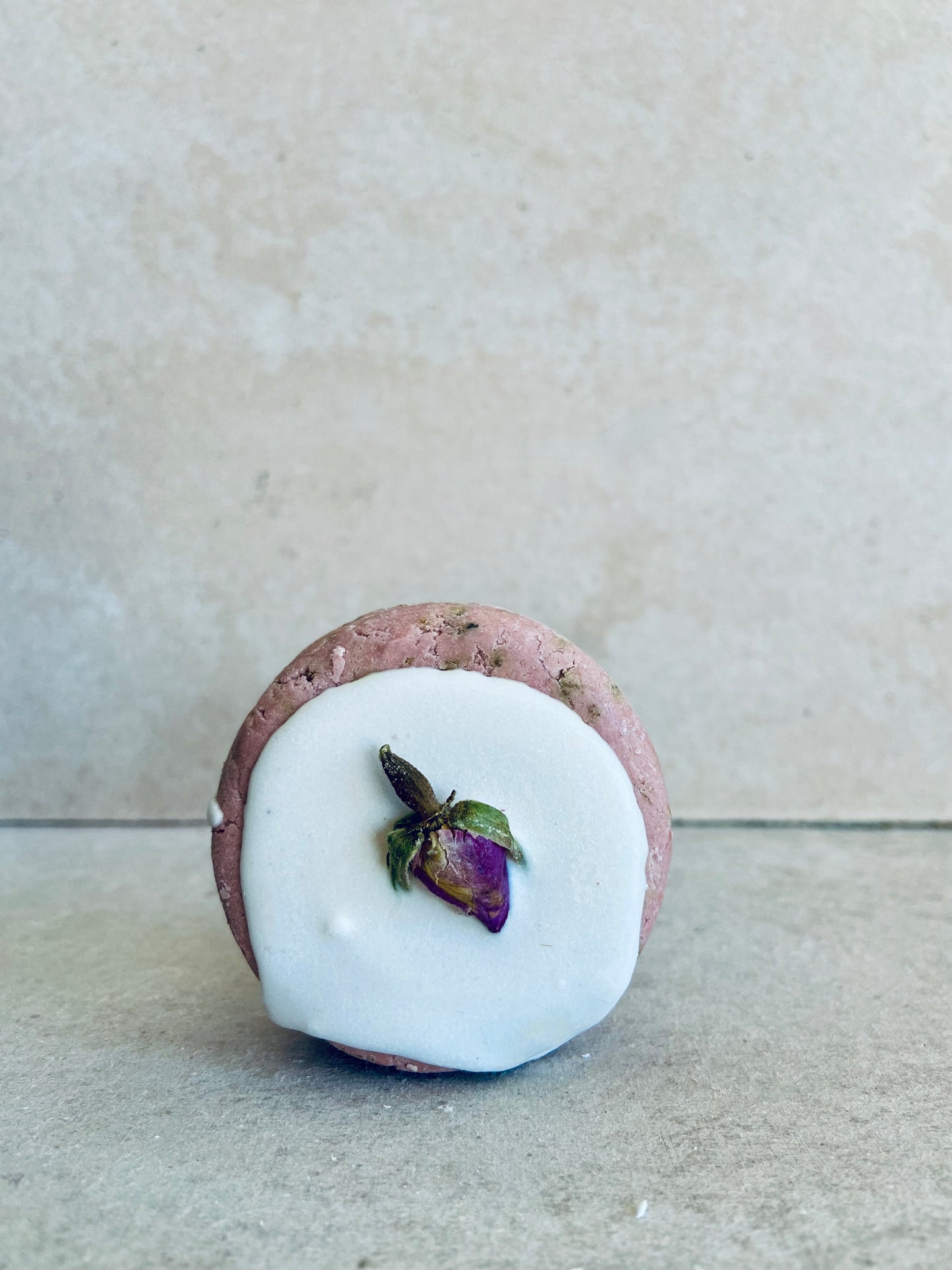 Rose Geranium bubble bath bar