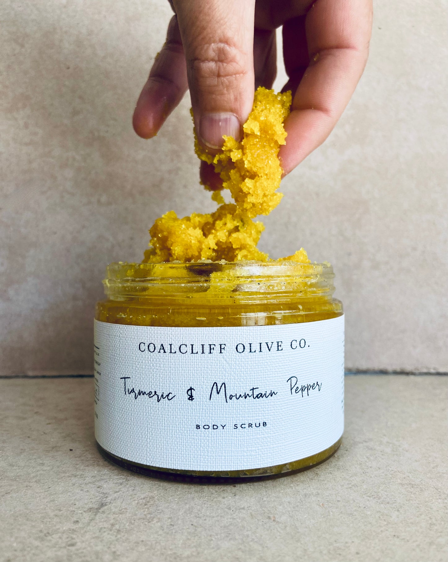 Turmeric + Mountain Pepper Body Scrub