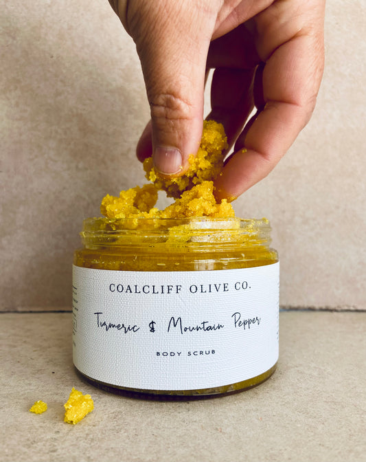 Turmeric + Mountain Pepper Body Scrub