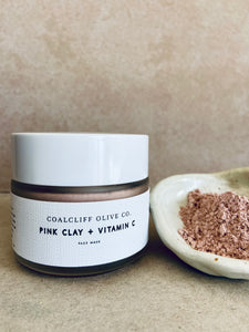 Pink Clay + Vitamin C Face mask