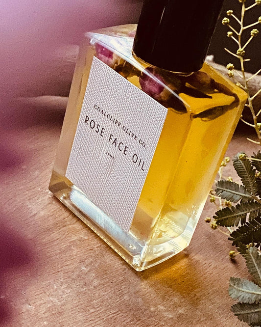 Rose face oil
